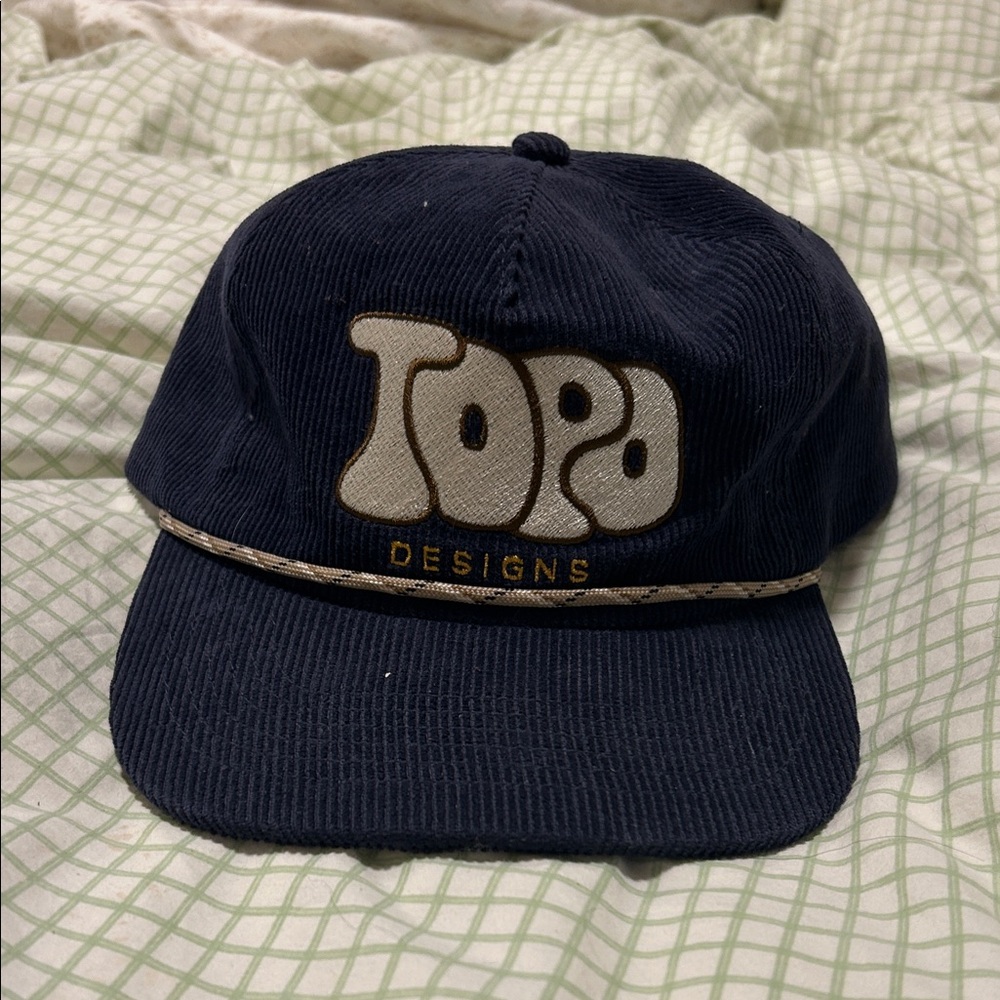 Topo Designs corduroy trucker hat